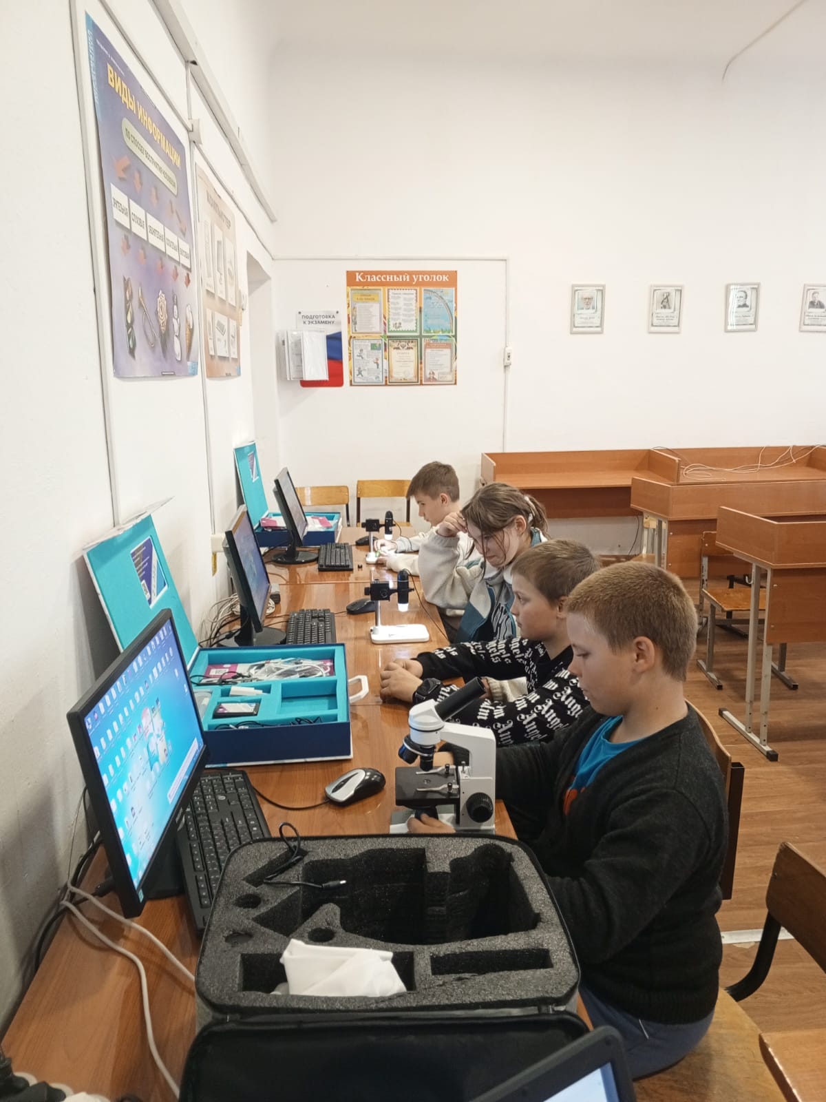 Мини-исследование в 5 классе &amp;quot;Микромир&amp;quot;.